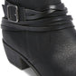 Madden Girl Women's Barty Ankle Booties Black Size 8.5 M