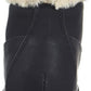 Madden Girl Women's Frankie Faux Fur Hiker Booties Black Size 8.5 M