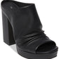 Madden Girl Women's Lambie Platform Mules Black Size 11M