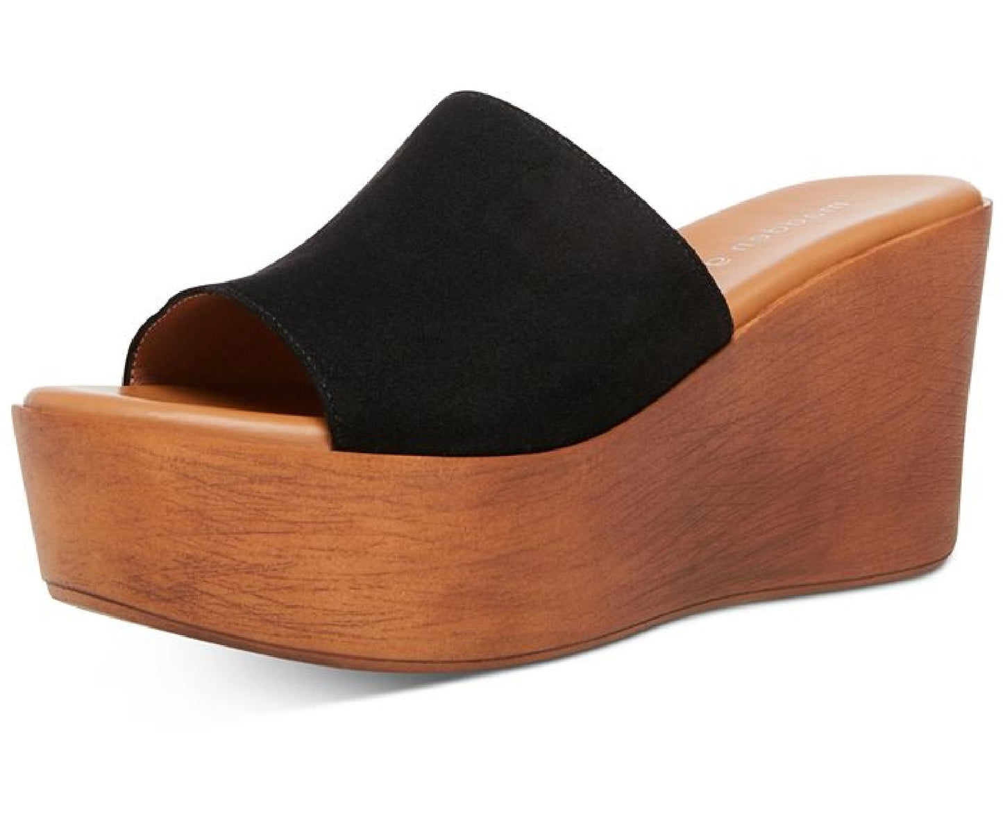 Madden Girl Women's Karmen Flatform Wedges Black Size 7.5 M