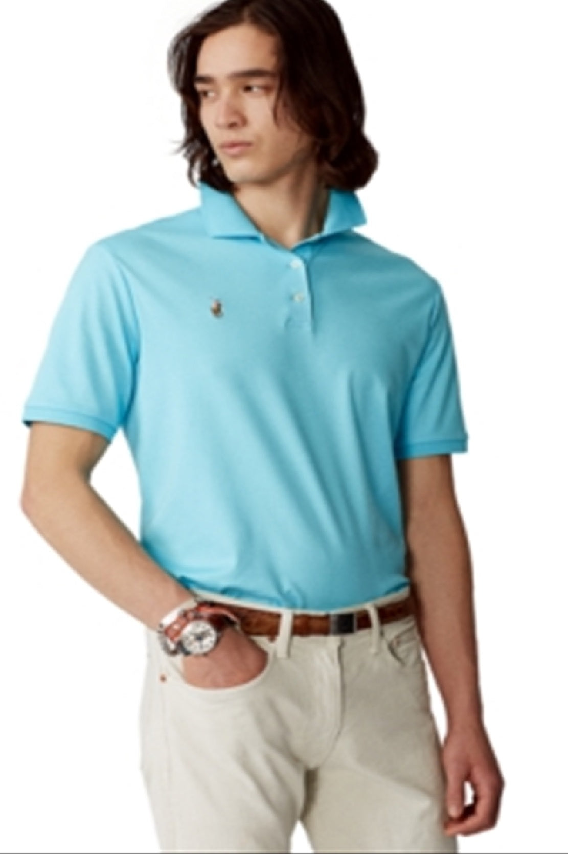 Polo Ralph Lauren Men's Classic Fit Tall And Big T-Shirt Blue Size XX-Large