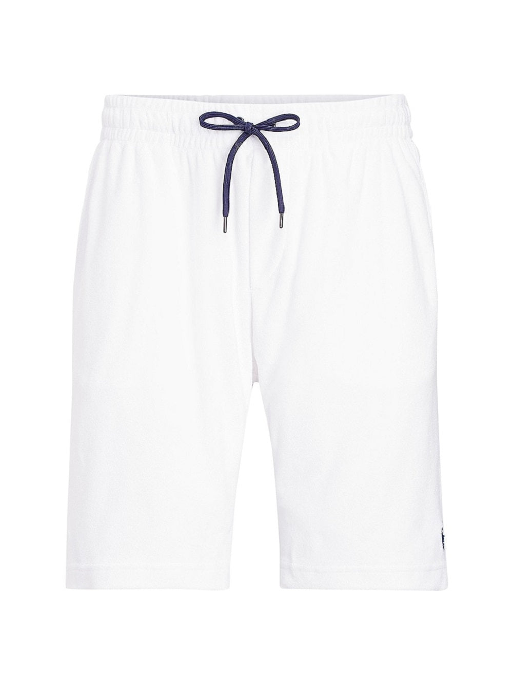 Polo Ralph Lauren Men's Terry Drawstring Shorts White Size Medium