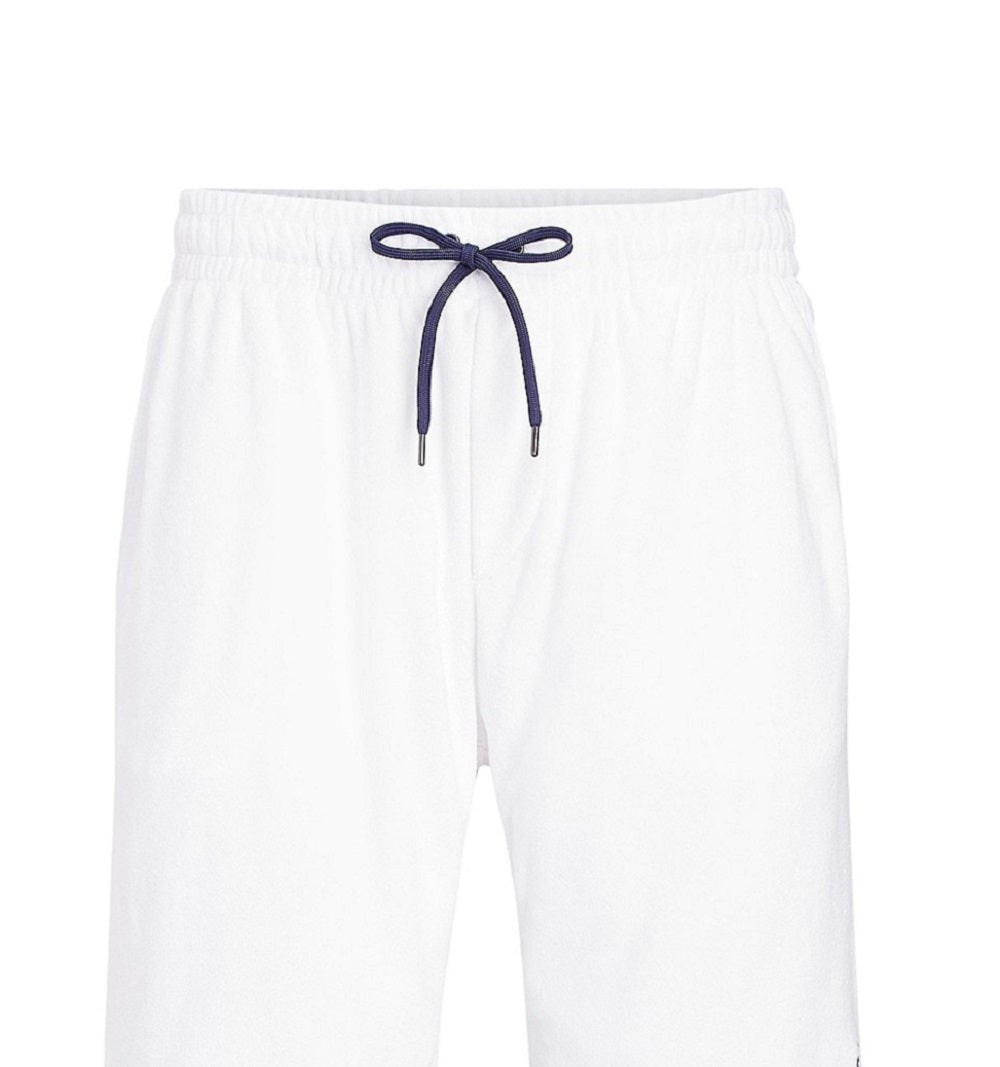 Polo Ralph Lauren Men's Terry Drawstring Shorts White Size Medium