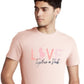 Polo Ralph Lauren Men's Short Sleeve Pink Pony Love Tee Pink Size Small