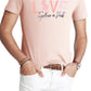 Polo Ralph Lauren Men's Short Sleeve Pink Pony Love Tee Pink Size Small