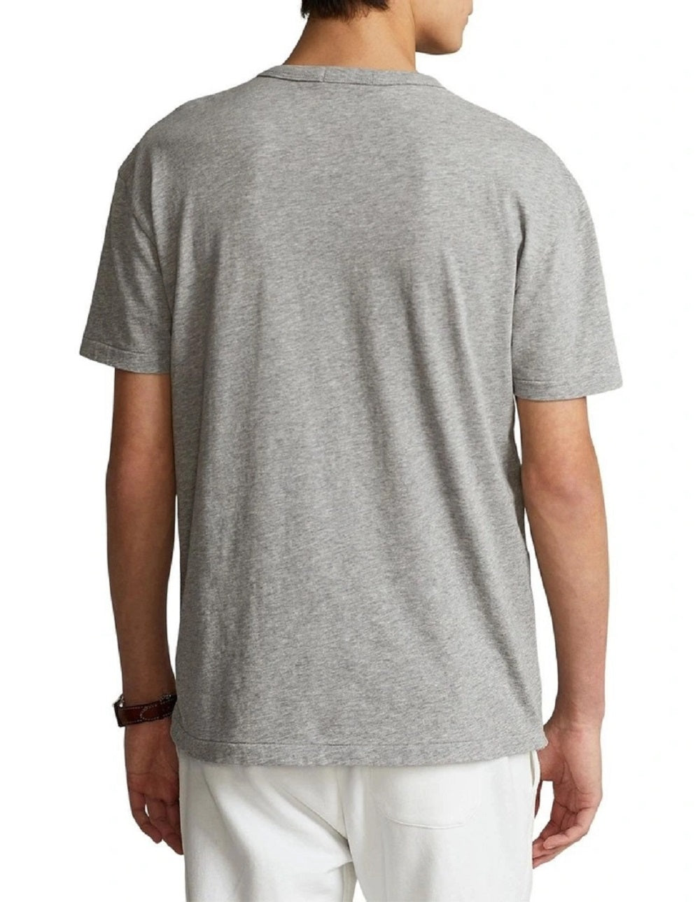 Polo Ralph Lauren Men's Classic Fit Jersey Graphic T-Shirt Gray Size XX-Large