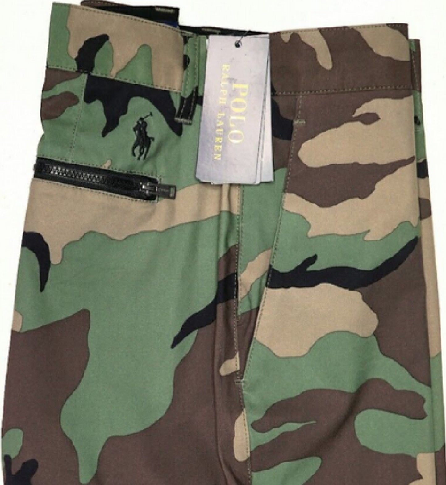 Polo Ralph Lauren Men's Camo All Day Beach Shorts Green Size 42