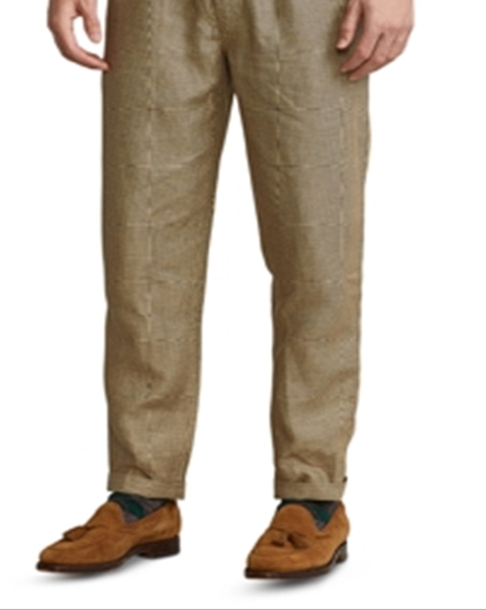 Polo Ralph Lauren Men's Slim Tailored Fit Polo Prepster Pants Brown Size Medium