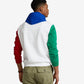 Polo Ralph Lauren Men's Long Sleeve Pullover Hoodie White Size Small
