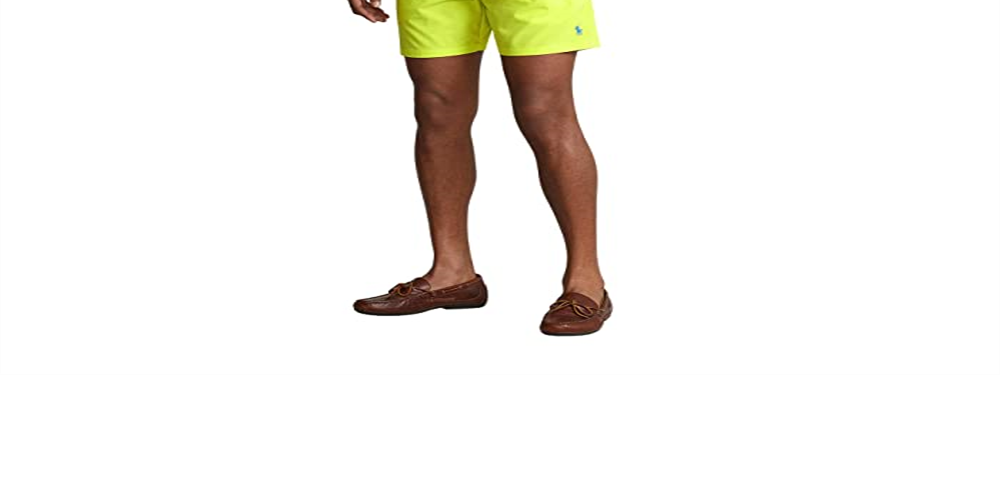 Polo Ralph Lauren Men's Traveler Classic Swim Trunks Yellow Size XX-Large