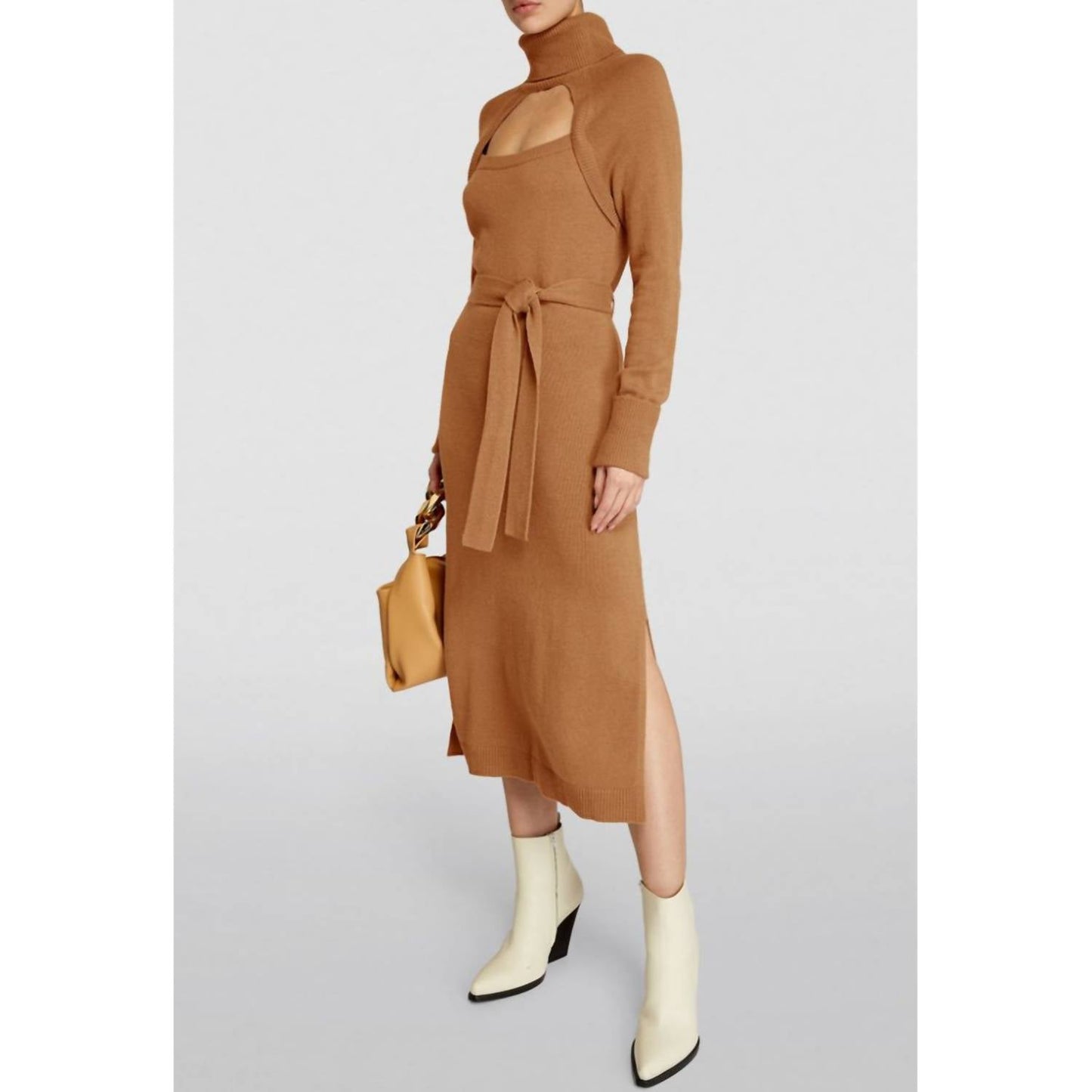 Paige - Cherise Cutout Sweater Midi Dress