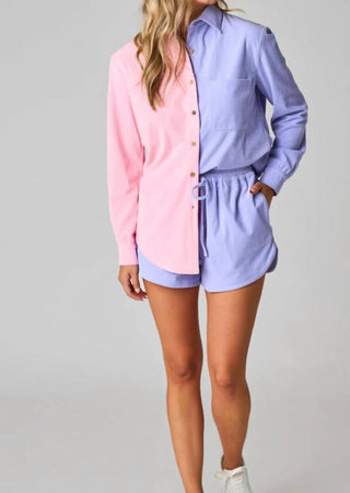 Buddylove - Wildberry Button Down Set