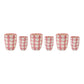 Polka dot vase planter (set of 6)