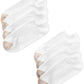 Gold Toe Men's 8 Pack Athletic No Show Socks White Size 6-12