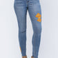 Judy Blue - Mid-rise 70's Patch Skinny Jeans