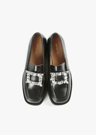 All Black - Women's Elton Lugg Loafer