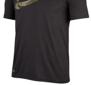 Nike Men's Dry Print Logo Training T-Shirt Black Size X-Large