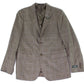 Ralph Lauren Men's Long Plaid Sport Coat Brown Size 38
