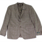 Ralph Lauren Men's Long Plaid Sport Coat Brown Size 38