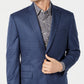 Michael Kors Men's Single Breasted Check Sport Coat Blue Size 42