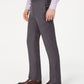 Calvin Klein Men's Slim Fit Performance Stretch Wrinkle Resistant Mini Grid Dress Pants Gray Size 30X30