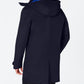 Tommy Hilfiger Men's Wolf Modern Fit Raincoat Hood Blue Size 48