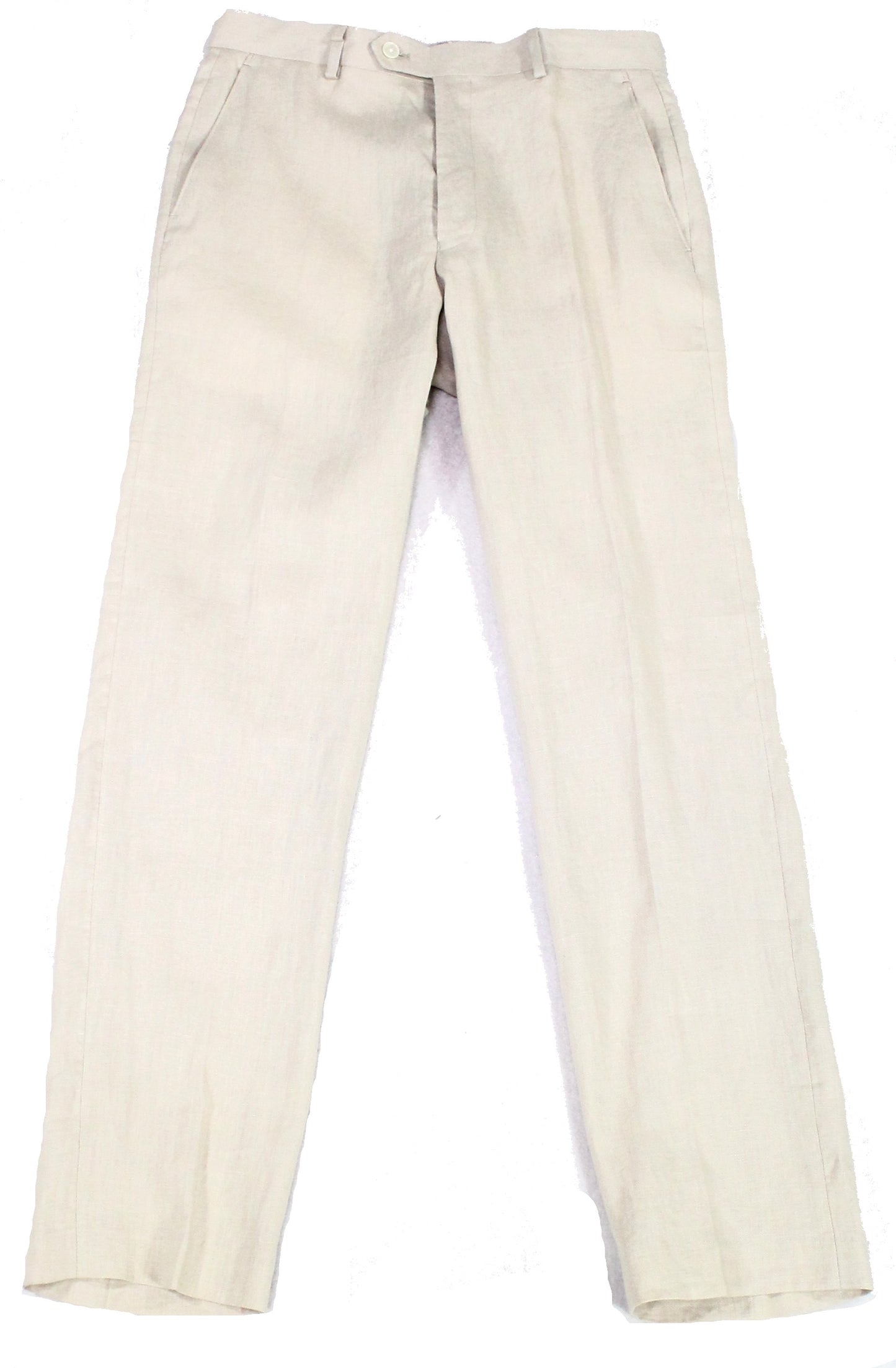 Ralph Lauren Men's Solid Tan Linen Suit Separate Pants Brown Size 30X32