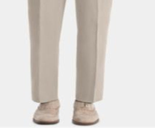 Ralph Lauren Men's UltraFlex Classic Fit Linen Pants Beige Size 40X34