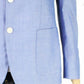 Ralph Lauren Men's Sport Coat Long Chambray Two Button Blue Size 40
