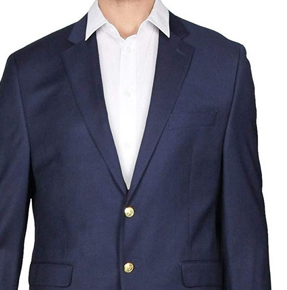 Ralph Lauren Men's Single Breasted Blazer Jacket Blue Size 38