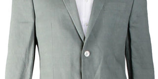 Ralph Lauren Men's UltraFlex Classic Fit Sage Linen Sport Coat Green Size 46