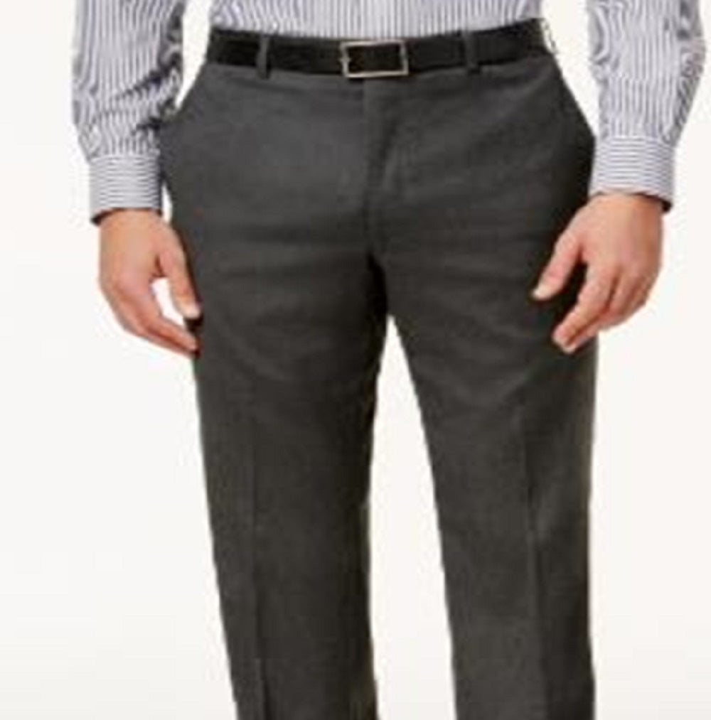 Ralph Lauren Men's Classic Fit Microtwill Ultraflex Dress Pants Gray Size 44X34