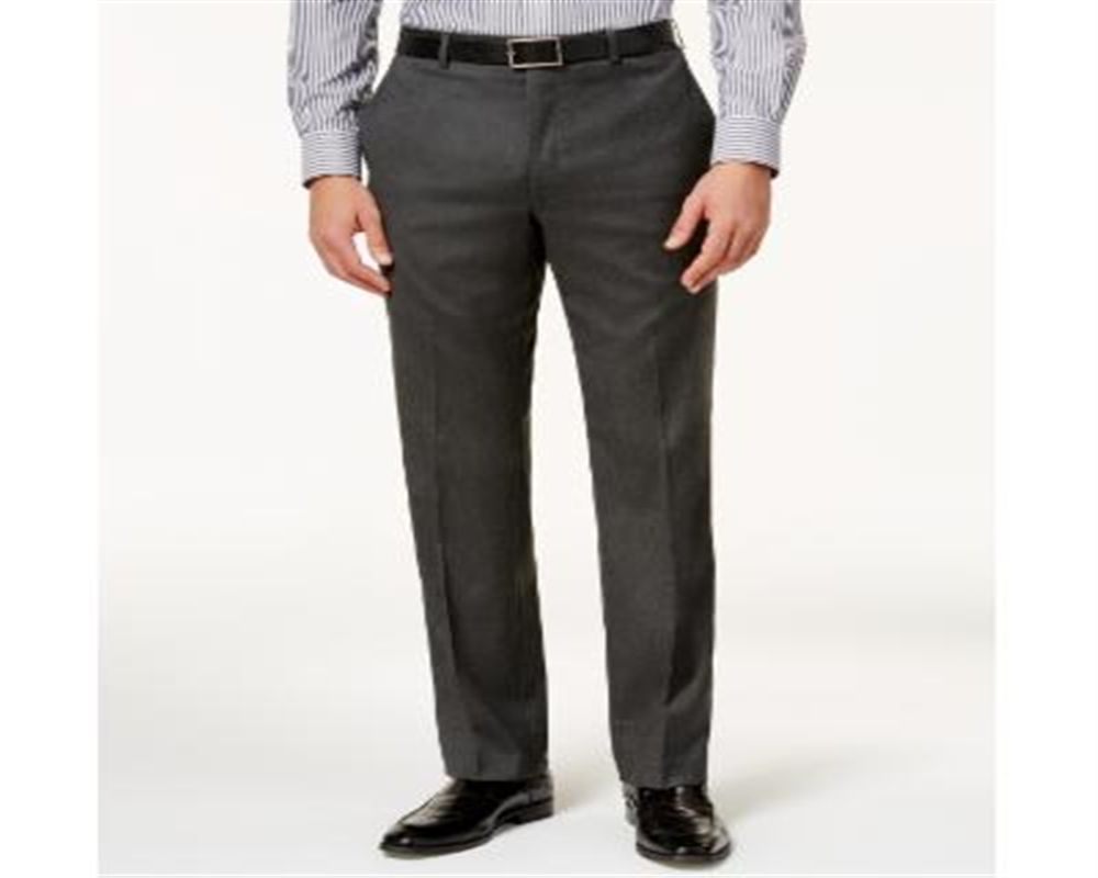 Ralph Lauren Men's Classic Fit Microtwill Ultraflex Dress Pants Gray Size 44X34