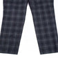 Ralph Lauren Men's Plaid Wool Dress Pants Black Size 38X30