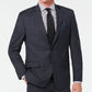 Ralph Lauren Men's Check Button Down Jacket Gray Size 46