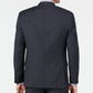 Ralph Lauren Men's Check Button Down Jacket Gray Size 46
