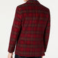 Tommy Hilfiger Men's Modern Fit Thflex Stretch Plaid Corduroy Sport Coat Red Size 44