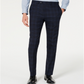 Calvin Klein Men's X Slim Fit Stretch Plaid Suit Separate Pants Blue Size 31X30
