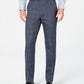 Michael Kors Men's Classic Fit Airsoft Stretch Plaid Suit Pants Blue Size 33X32