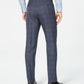 Michael Kors Men's Classic Fit Airsoft Stretch Plaid Suit Pants Blue Size 33X32