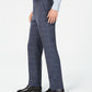 Michael Kors Men's Classic Fit Airsoft Stretch Plaid Suit Pants Blue Size 33X32