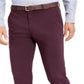 Tommy Hilfiger Men's Modern Fit Thflex Stretch Comfort Dress Pants Red Size 32X32