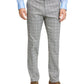 Tommy Hilfiger Men's Plaid Th Flex Stretch Modern-Fit Dress Pants White Size 34X30