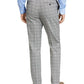 Tommy Hilfiger Men's Plaid Th Flex Stretch Modern-Fit Dress Pants White Size 34X30