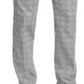 Tommy Hilfiger Men's Plaid Th Flex Stretch Modern-Fit Dress Pants White Size 34X30