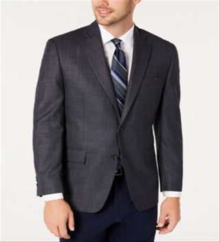 Michael Kors Men's Suit Seperate Long Blazer Grey Size 44