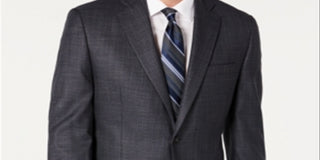 Michael Kors Men's Suit Seperate Long Blazer Grey Size 44