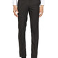 Calvin Klein Men's Slim Fit Stretch Mini Grid Dress Pants Black Size 42X32