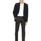 Calvin Klein Men's Slim Fit Stretch Mini Grid Dress Pants Black Size 42X32