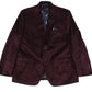 Ralph Lauren Men's Short Suede Notched Sport Coat Red Size 42